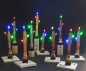 Preview: SchulSet Kl. 3/4, kl. Taschenlampe mit LEDs, "LED am Steckerl" für 3-er Gruppe, Forschen mit Stromkreis, LEDs, Kupferband,  - myExperimentSet, Werkpackung