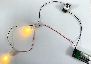 SchulSet, Kl. 3/4, Stromkreise mit LEDs - 10 Kinder Klassensatz, inkl. Arbeitsblatt- myExperimentSet, Werpackung